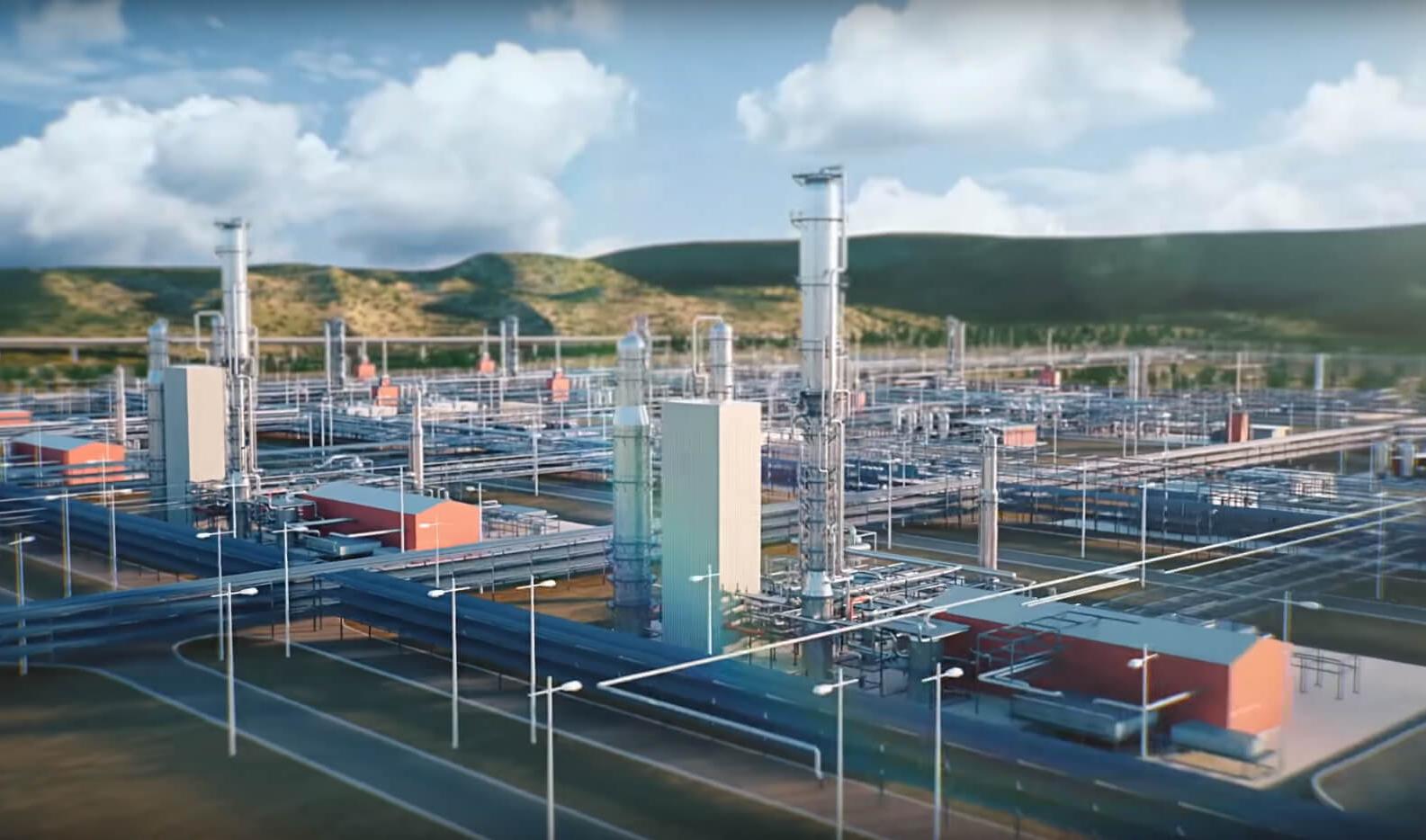 Natural gas processing plant in Nakhodka Natural gas processing plant in Nakhodka