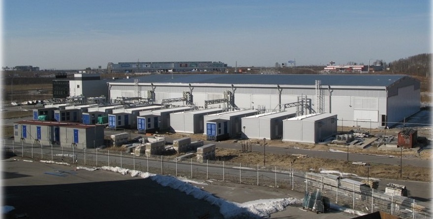 Construction of a data centre in St. Petersburg
